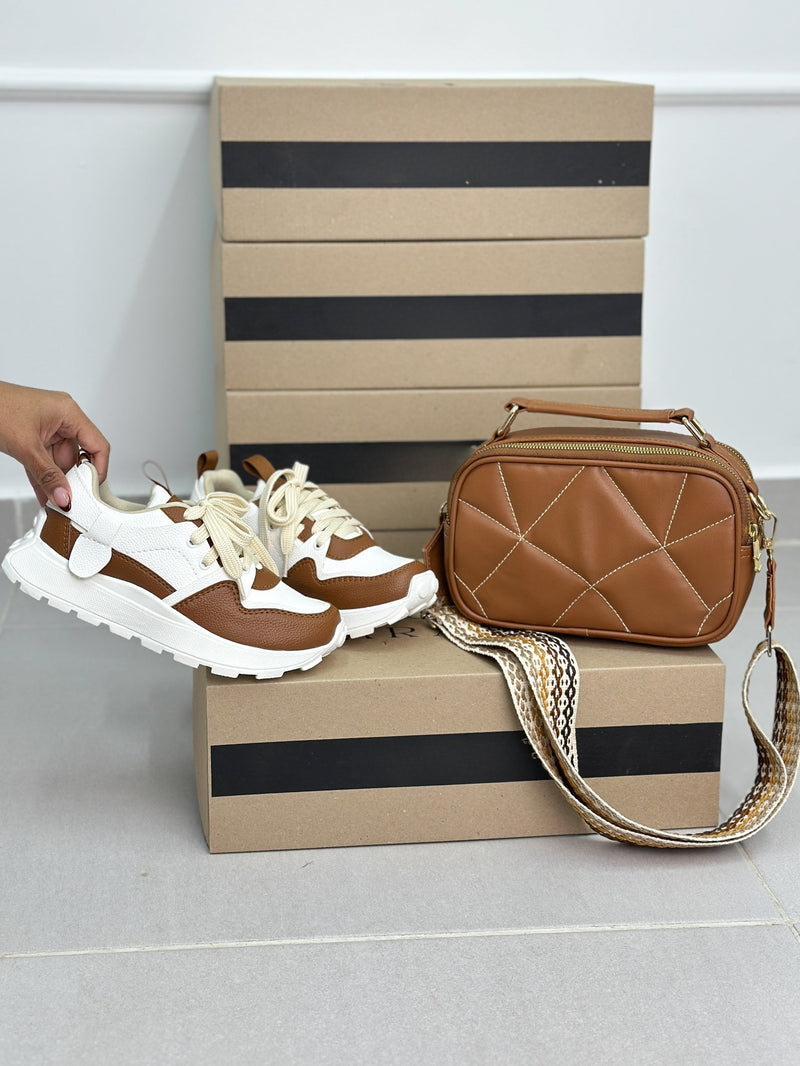 [PRÉ BLACK FRIDAY] COMBO TÊNIS + BOLSA  Saramar Store