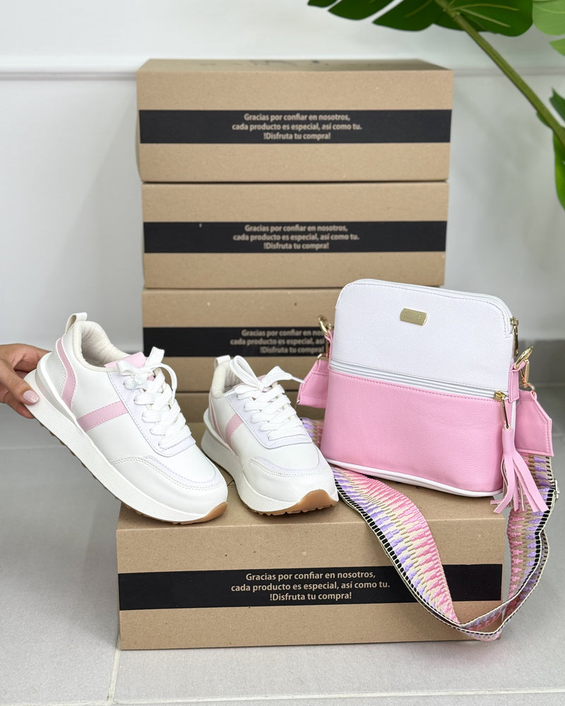 COMBOS PARA DAMA DE TENIS + BOLSA