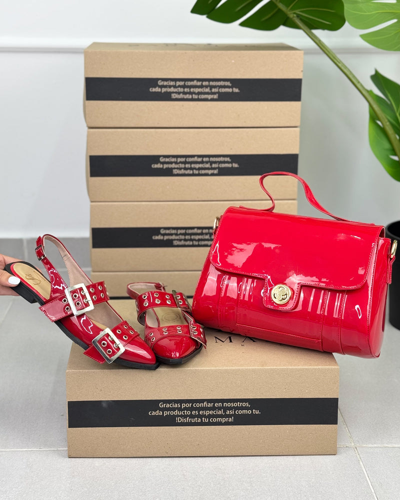 COMBOS BALETAS + BOLSA N415