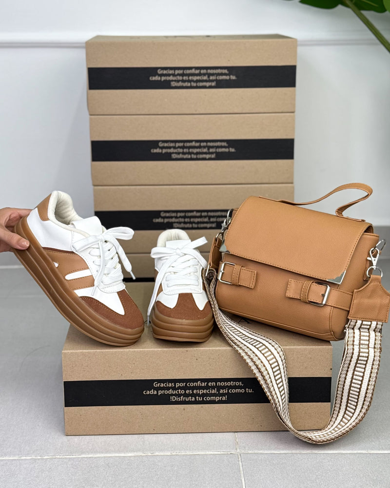 COMBOS DE DAMA TENIS + BOLSO