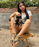 TENIS PARA DAMA AFRICA COW PRINT